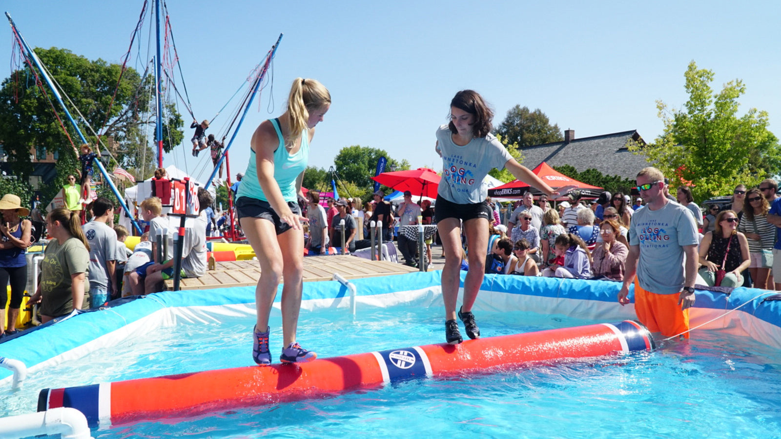 How to Add Log Rolling to Your Outdoor Events