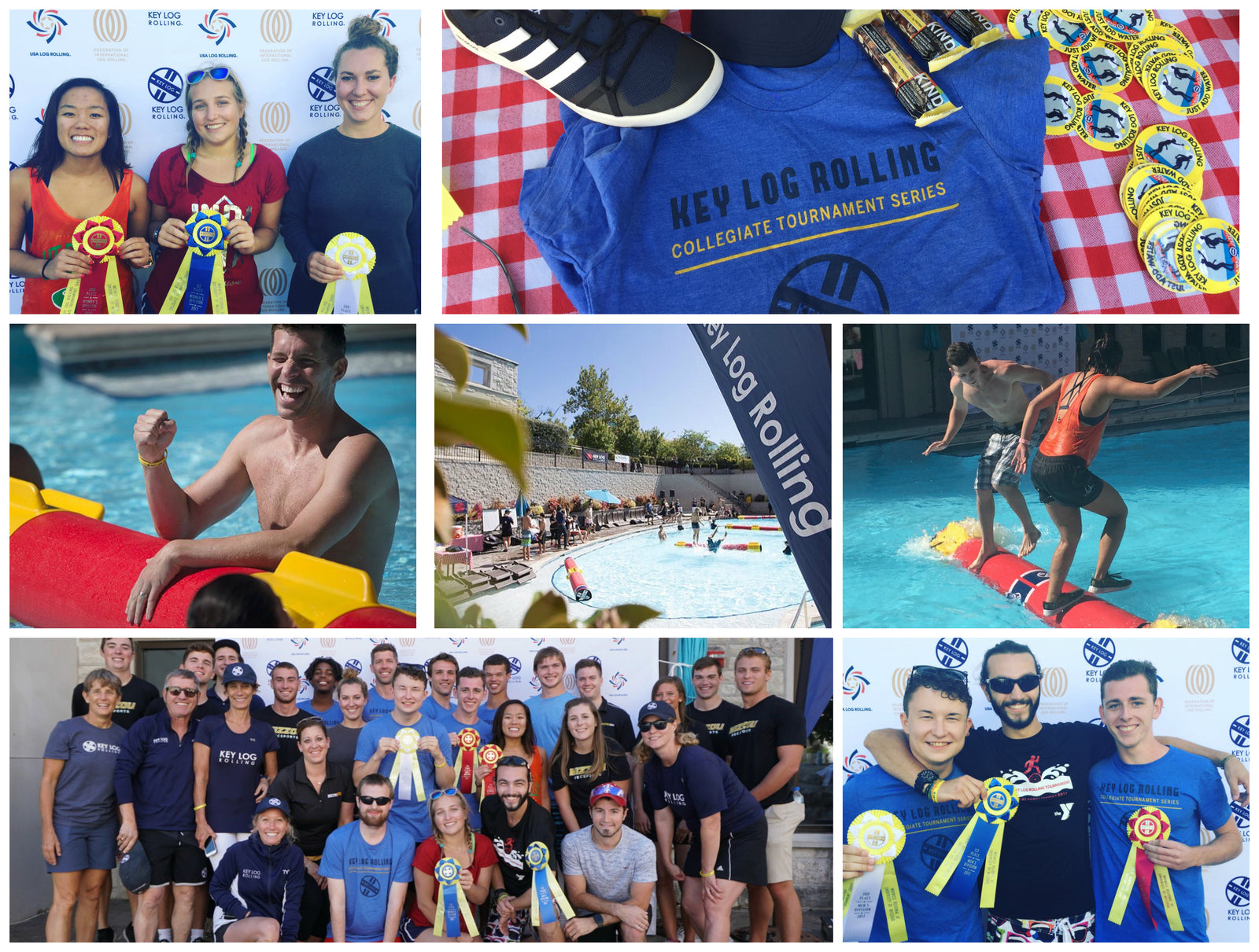 Log Rolling is a hit at Collegiate Midwest Regional