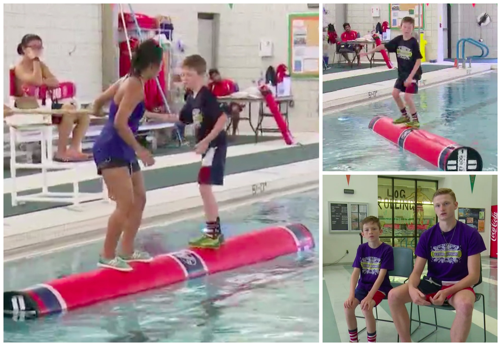 Junior World Champions Meet the Log Rolling Queen of Texas