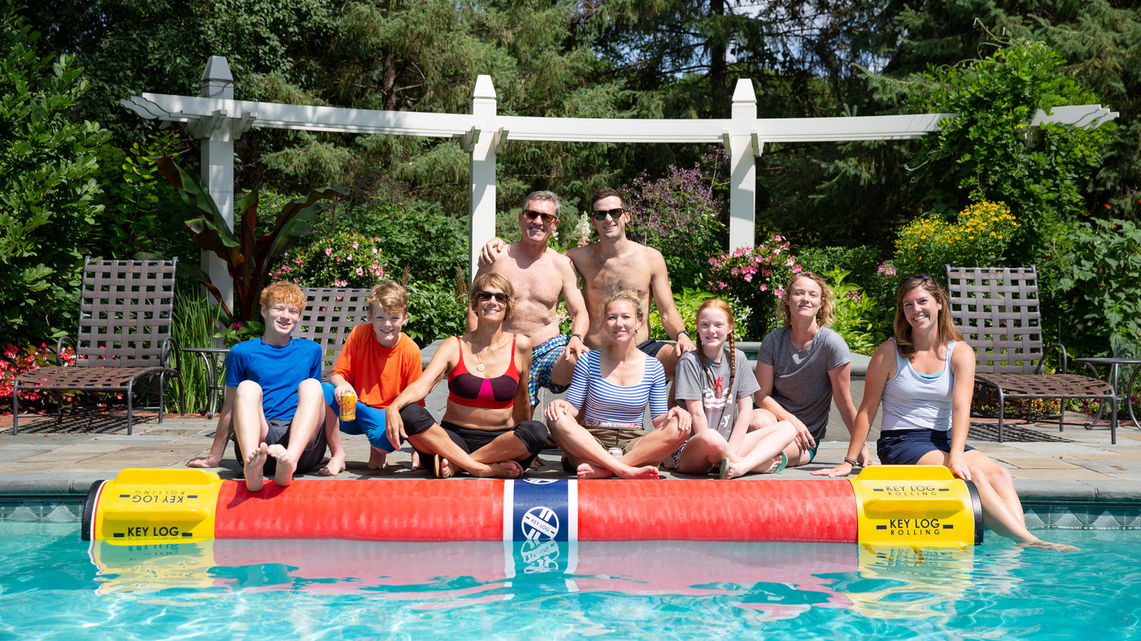 our team of world champion log rollers offer customized training workshops for aquatics and camp staff