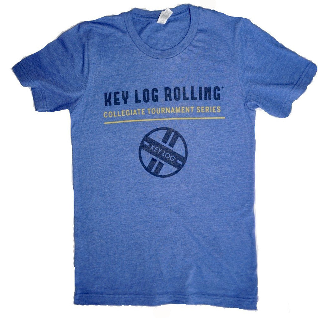 Key Log Rolling Collegiate Series Collector's Tee - Key Log Rolling