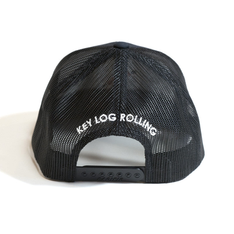 Key Log Navy Mesh Cap - Key Log Rolling