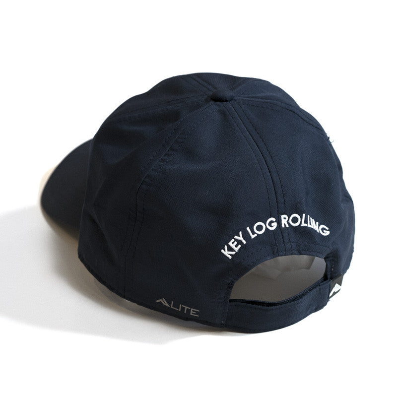 Key Log Navy Performance Cap - Key Log Rolling