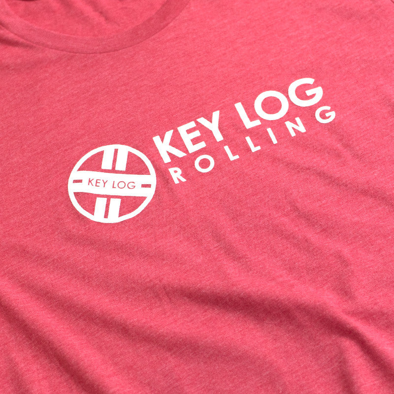 Signature Red Key Log Rolling T-Shirt - Key Log Rolling